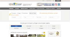 Desktop Screenshot of litoralspimovel.com.br
