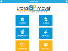 Tablet Screenshot of litoralspimovel.com.br